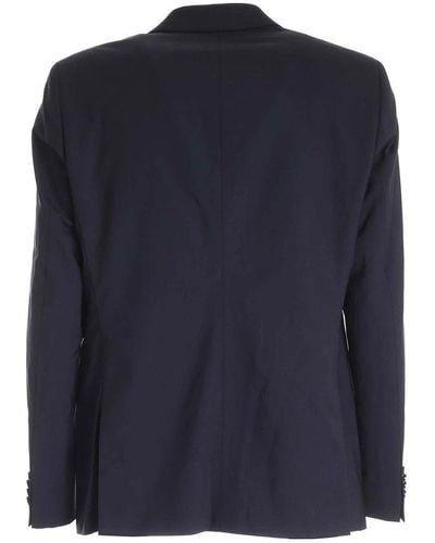 Karl Lagerfeld Classic Single-breasted Jacket - Blue