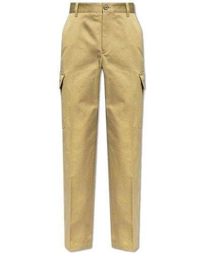 Versace Cargo Pants, - Yellow