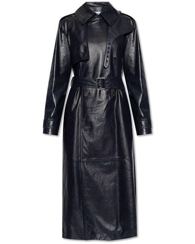 Loewe Belted Trench Coat - Blue