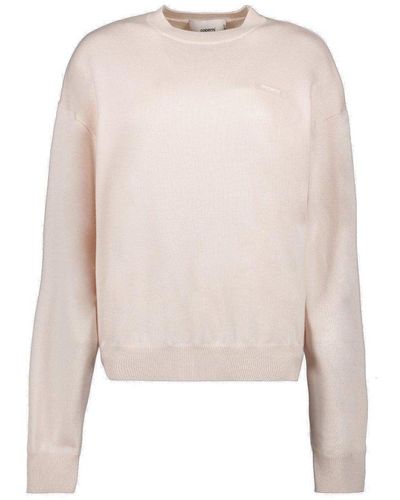 Coperni Long-sleeved Crewneck Sweatshirt - White