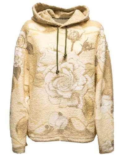 Semicouture Sequin-Embellished Logo-Print Hoodie