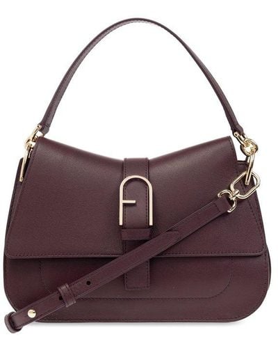 Furla ‘Flow Medium’ Shoulder Bag - Purple