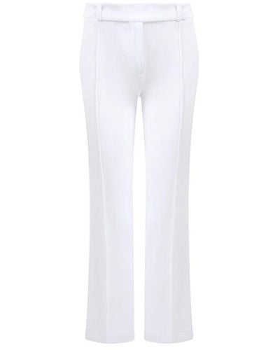 MICHAEL Michael Kors Pleated Tailored Trousers - White
