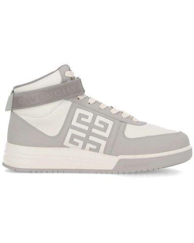 Givenchy G4 High Top Sneakers - White