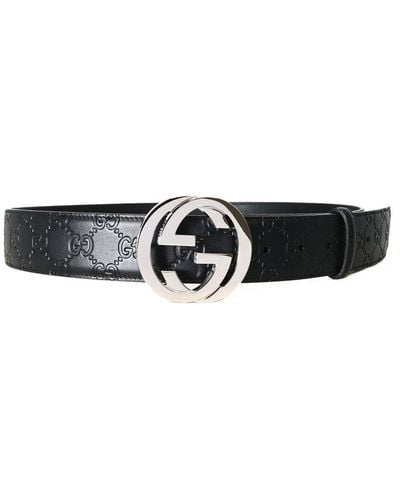 Gucci Reversible Signature Belt - Black