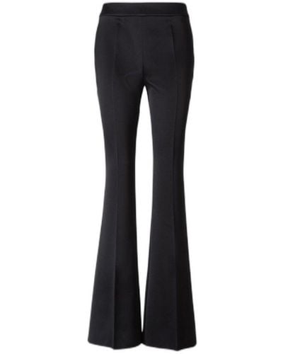 Givenchy High Waist Flared Trousers - Black