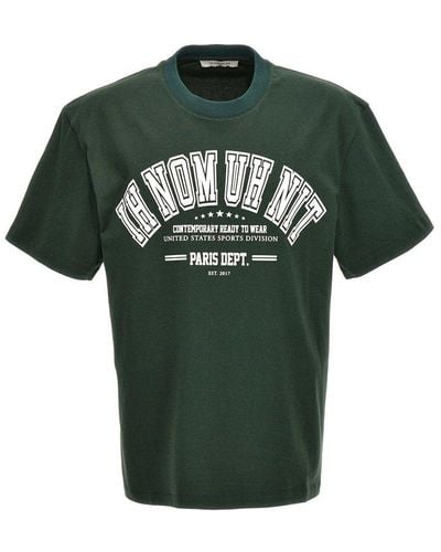 ih nom uh nit Logo-printed Crewneck T-shirt - Green