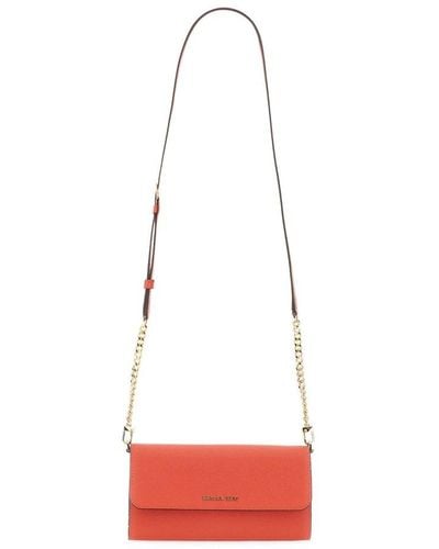 MICHAEL Michael Kors Wallet With Shoulder Strap - Red