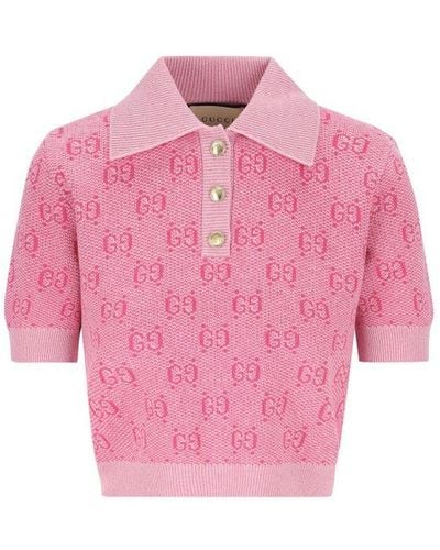 Gucci T-shirt And Polo - Pink