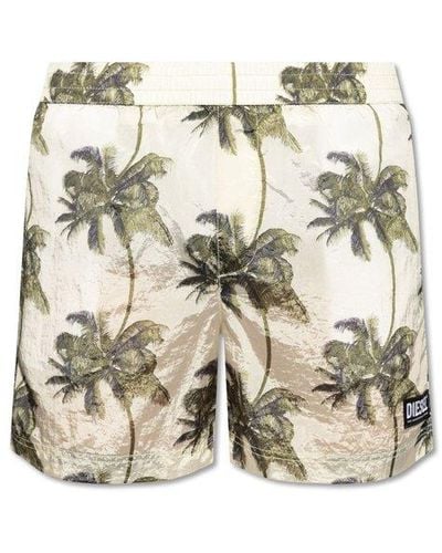 DIESEL ‘Bmbx-Rio’ Swim Shorts - White