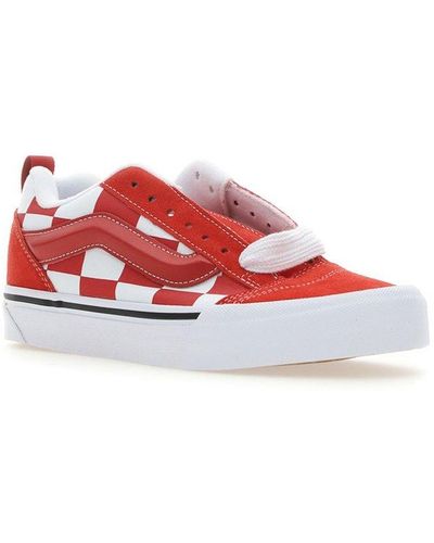 Vans Knu Skool Sneakers - Red