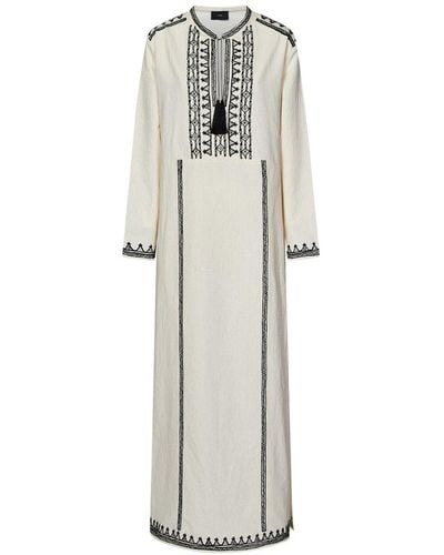 Alanui Akasha Long Dress - White
