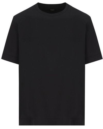 Fendi Cotton T-Shirt - Black