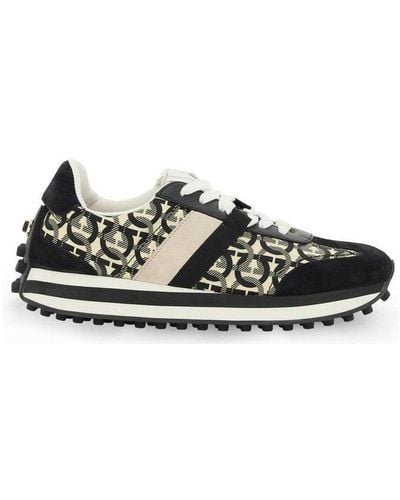 Ferragamo Monogram Sneakers - Black