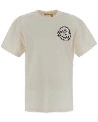 Moncler Genius Moncler X Roc Nation By Jay-z Crewneck T-shirt - White