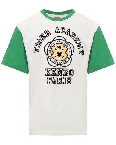 KENZO Crew-neck T-shirt - Green