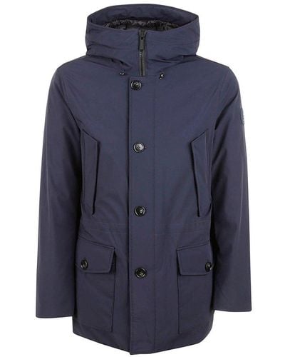 Woolrich Arctic Stretch Down Parka - Blue