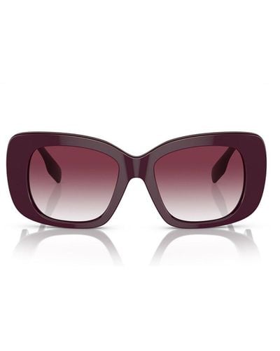 Burberry Cat-eye Sunglasses - Red
