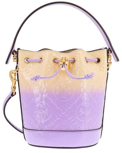 Purple Tory Burch Bucket bags and bucket purses for Women | Lyst