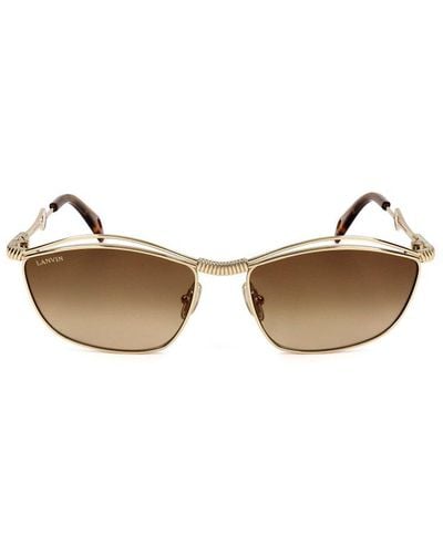 Lanvin Rectangle Frame Sunglasses - Black