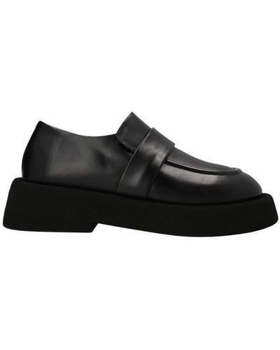 Marsèll Gommellone Round Toe Loafers - Black