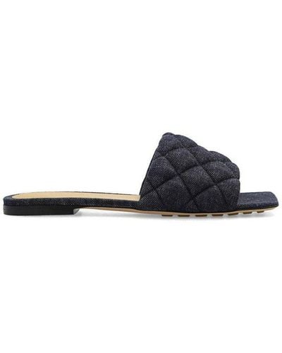 Bottega Veneta Padded Flat Sandals - Black