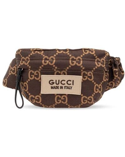 Gucci Large GG Belt Bag - Brown