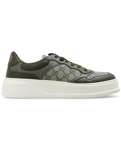 Gucci Sneakers With Monogram - Green