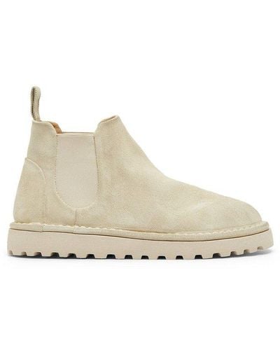 Marsèll Sancrispa Alta Beatle Boots - Natural