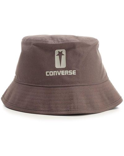 Rick Owens X Converse Bucket Hat - Brown