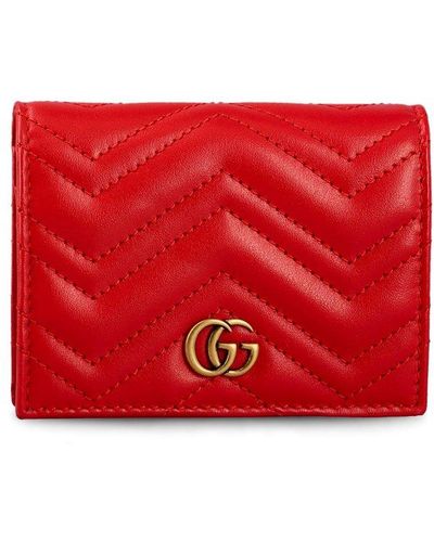 Gucci Logo Card Holder Leather Card Holder - Black Wallets, Accessories -  GUC1352828