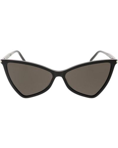 Saint Laurent Jerry Thin Sunglasses - Black