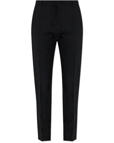 Versace Low-rise Skinny Trousers - Black
