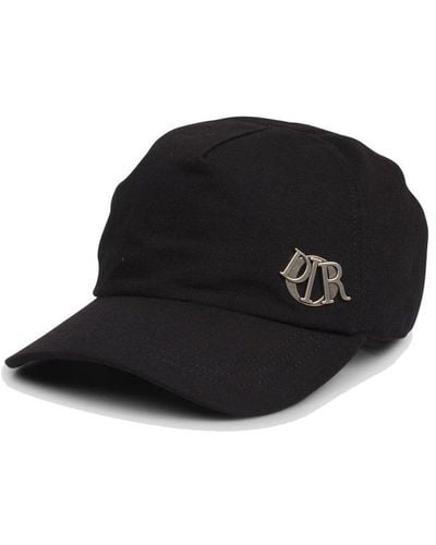 Dior Logo Plaque Baseball Cap - Black