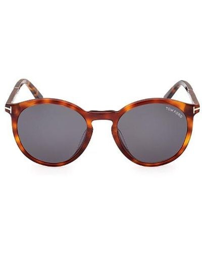 Tom Ford Round Frame Sunglasses - Multicolour