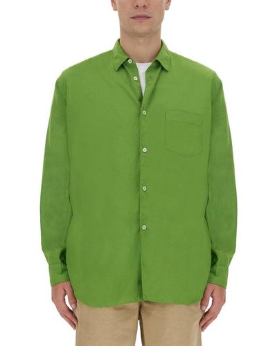 Comme des Garçons Regular Fit Shirt - Green