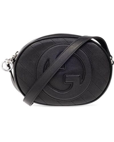 Gucci 'blondie Mini' Shoulder Bag - Black