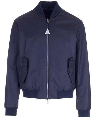 Moncler Zip-up Reversible Jacket - Blue