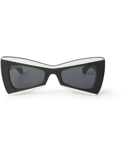 Off-White c/o Virgil Abloh Cat-eye Tinted Sunglasses - Black