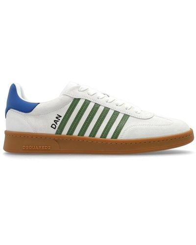 DSquared² Stripe Pattern Low-top Trainers - Green