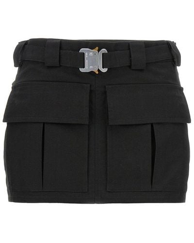 1017 ALYX 9SM Cargo Mini Skirt Skirts - Black