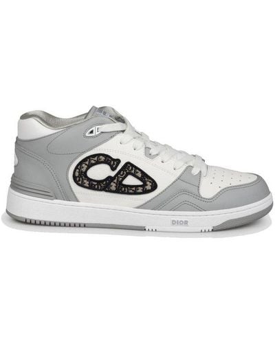 Dior B57 Mid-top Sneakers - White