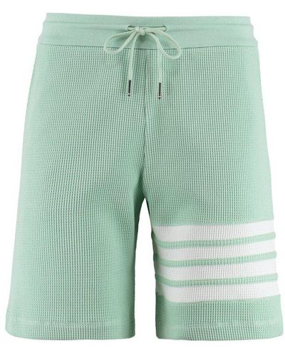 Thom Browne Cotton Shorts - Green