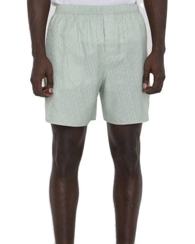 Dior All-over Patterned Shorts - Gray