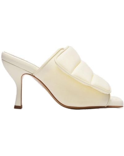 Gia Borghini Heeled Chunky Sandals - White