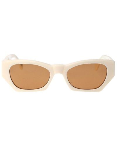 Retrosuperfuture Irregular Frame Sunglasses - Natural