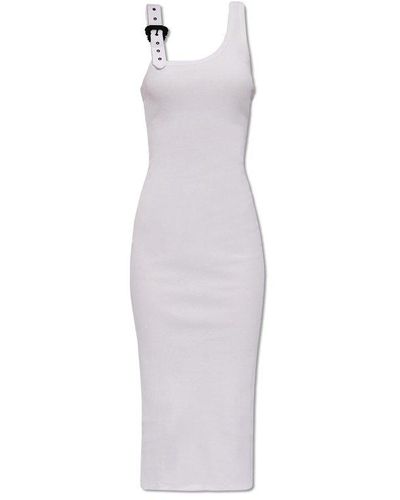 Versace Slip Dress - White
