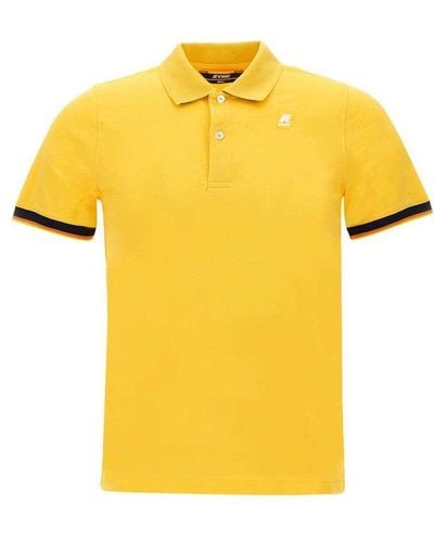 K-Way Short-sleeved Polo Shirt - Yellow