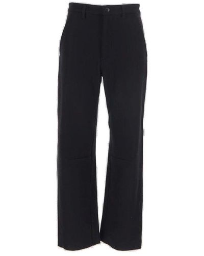 Barena High-rise Slim Fit Trousers - Black