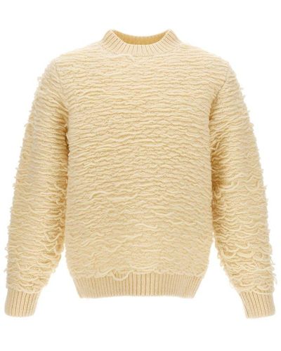 Dries Van Noten Mello Sweater, Cardigans - Natural